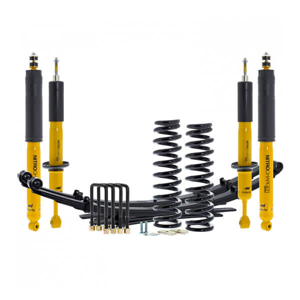 Kit de suspensión para Mitsubishi Triton / L200 MQ modelos 4x4 - Altura estimada 25mm